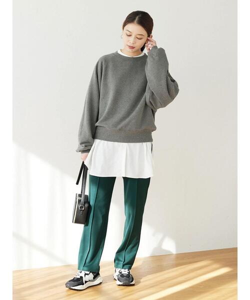 Green　Parks（グリーンパークス）の「あったからくスレパンツ（その他パンツ・レディース・ダークグリーン/アイボリー/ブラック/ピンク・FREE）」の16枚目の写真