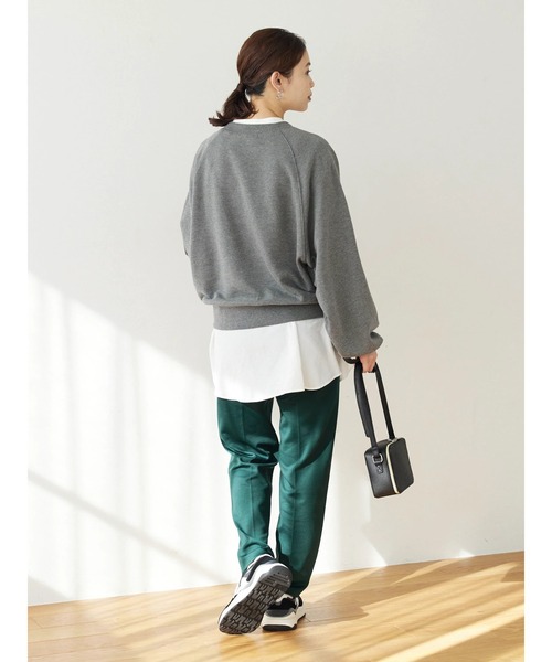 Green　Parks（グリーンパークス）の「あったからくスレパンツ（その他パンツ・レディース・ダークグリーン/アイボリー/ブラック/ピンク・FREE）」の10枚目の写真