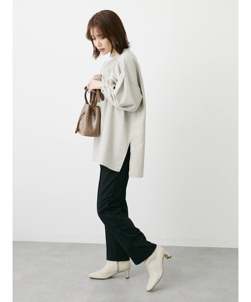 Green　Parks（グリーンパークス）の「あったからくスレパンツ（その他パンツ・レディース・ダークグリーン/アイボリー/ブラック/ピンク・FREE）」の11枚目の写真