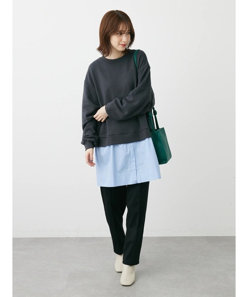 Green　Parks（グリーンパークス）の「あったからくスレパンツ（その他パンツ・レディース・ダークグリーン/アイボリー/ブラック/ピンク・FREE）」の13枚目の写真