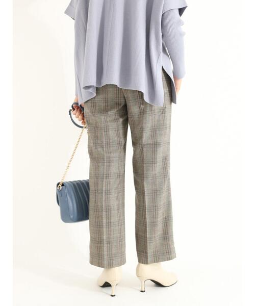 Te chichi（テチチ）の「【KKAコラボ】チェックテーパードパンツ（その他パンツ・レディース・ネイビー/グレー/ブラウン・SMALL/MEDIUM）」の10枚目の写真