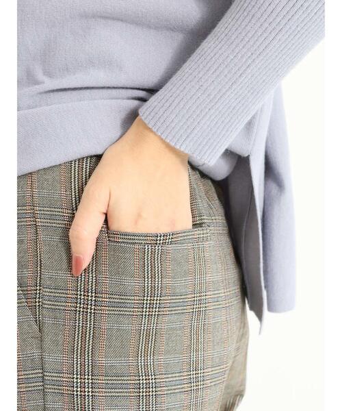 Te chichi（テチチ）の「【KKAコラボ】チェックテーパードパンツ（その他パンツ・レディース・ネイビー/グレー/ブラウン・SMALL/MEDIUM）」の12枚目の写真