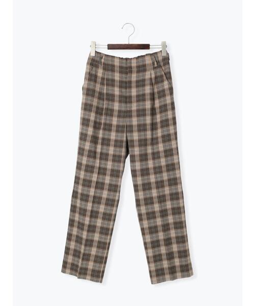 Te chichi（テチチ）の「【KKAコラボ】チェックテーパードパンツ（その他パンツ・レディース・ネイビー/グレー/ブラウン・SMALL/MEDIUM）」の18枚目の写真