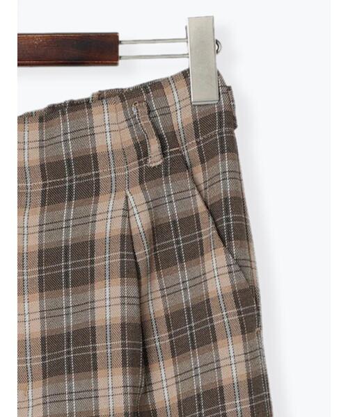 Te chichi（テチチ）の「【KKAコラボ】チェックテーパードパンツ（その他パンツ・レディース・ネイビー/グレー/ブラウン・SMALL/MEDIUM）」の21枚目の写真