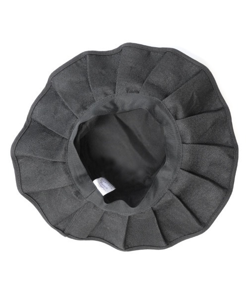 DONOBAN（ドノバン）の「ポリジュートフリルハット（ハット・レディース・ブラック/ベージュ/ブラウン・F）」の16枚目の写真