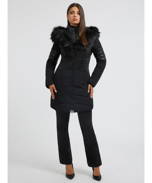 Guess(ゲス)の「Eco Oxana Quilted Jacket(その他アウター・レディース・ブラック/ホワイト・X-SMALL/SMALL/MEDIUM)」の12枚目の写真