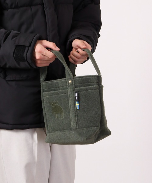 moz(モズ)の「moz フェルミニトート M(トートバッグ・レディース・カーキ/ブラウン/レッド/ダークグレー・M)」の11枚目の写真