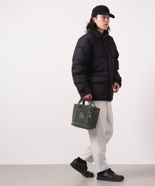 moz(モズ)の「moz フェルミニトート M(トートバッグ・レディース・カーキ/ブラウン/レッド/ダークグレー・M)」の12枚目の写真