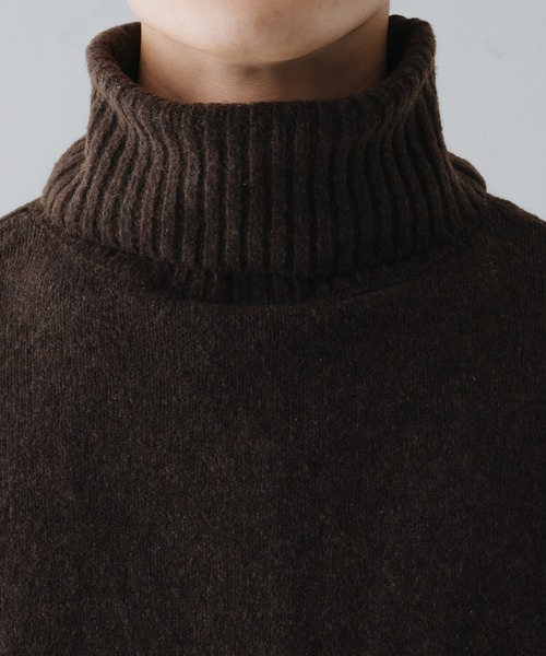 epnok（エプノック）の「サイドスリットタートルネックニット（ニット