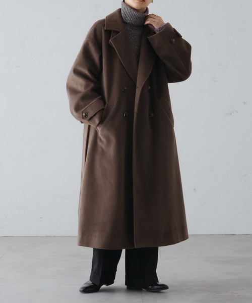 epnok（エプノック）の「サイドスリットタートルネックニット（ニット/セーター・メンズ・ブラウン/カーキ/ダークブラウン・SMALL/MEDIUM/LARGE）」の21枚目の写真