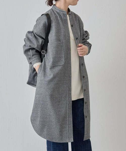 BEARDSLEY（ビアズリー）の「ウールライクシャツコート（その他