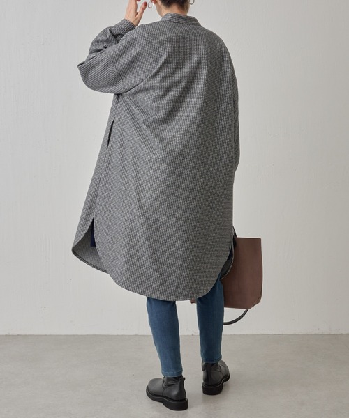 BEARDSLEY ストライプ長袖コート BEARDSLEY ストライプ長袖コート