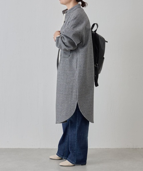 BEARDSLEY（ビアズリー）の「ウールライクシャツコート（その他