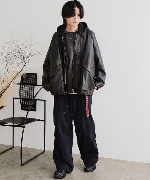 セール】TRACK WIDE EASY LOOSE PANTS（その他パンツ）｜WYM LIDNM