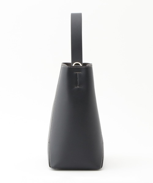 ROPE'(ロペ)の「シームデザインバケットミドルバッグ(ハンドバッグ・レディース・ブラック/オフホワイト/イエロー系その他3・FREE)」の10枚目の写真