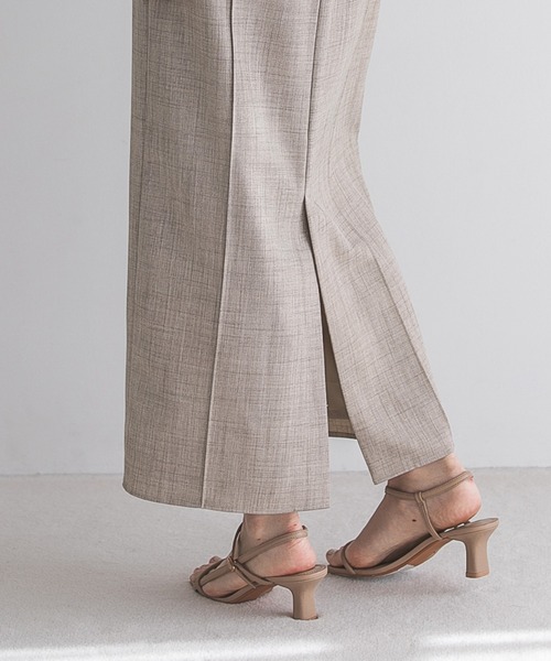 A part by(アパートバイ)の「プレートヒールサンダル(サンダル・レディース・ライトグリーン/ブラック/ベージュ・MEDIUM/LARGE)」の8枚目の写真