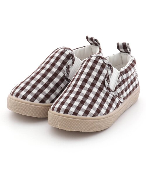 apres les cours(アプレレクール)の「総柄・レース スリッポン(スリッポン・キッズ・レインボー/ピンク/ラベンダー/チェック・13/14/16/19/18/17/15 )」の8枚目の写真