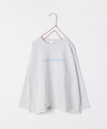 LOWRYS FARM | ＵＳＡカラーロゴプリントロングスリーブ　178363(Tシャツ/カットソー)