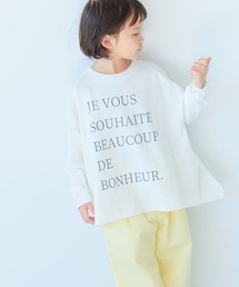 LOWRYS FARM | ＵＳＡカラーロゴプリントロングスリーブ　178363(Tシャツ/カットソー)