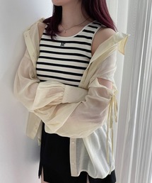 Heather | AZATO肩リボンシャツ　194254(シャツ/ブラウス)