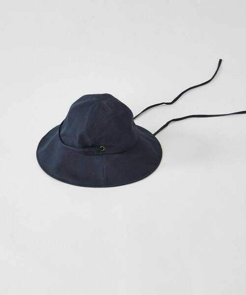 ADIEU TRISTESSE(アデュートリステス)の「細紐付きハット(ハット・レディース・ネイビー/ベージュ・FREE)」の2枚目の写真