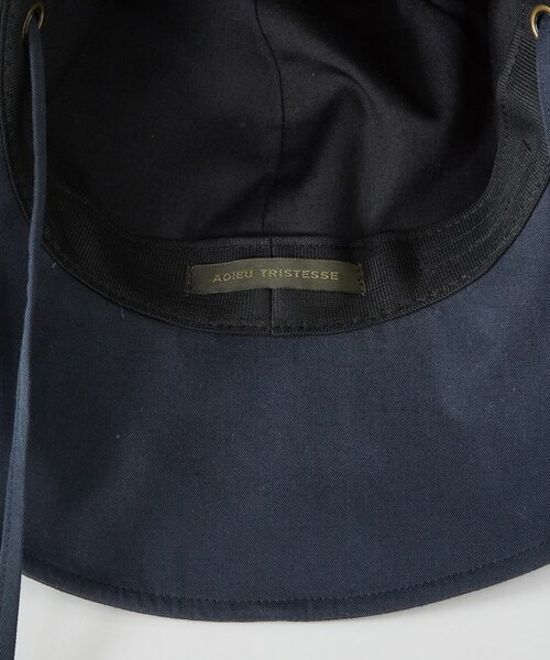 ADIEU TRISTESSE(アデュートリステス)の「細紐付きハット(ハット・レディース・ネイビー/ベージュ・FREE)」の17枚目の写真