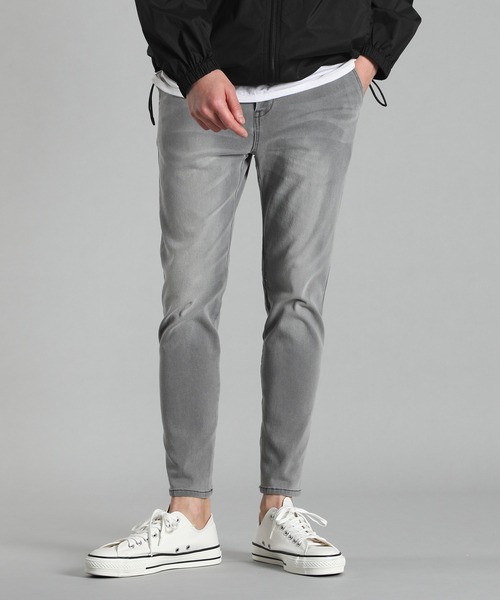 LANVIN en Bleu（ランバンオンブルー）の「スーパーストレッチ スマートイージーデニム（デニムパンツ・メンズ・インディゴブルー/ライトグレー・48/50/52/46）」の8枚目の写真