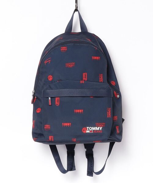 tommy jeans（トミー ジーンズ）の「TOMMY JEANS CAMPUS BACKPACKトミー ジーンズ ブランドロゴ プリント バックパック（バックパック/リュック・メンズ・ネイビー・ONE SIZE）」の14枚目の写真
