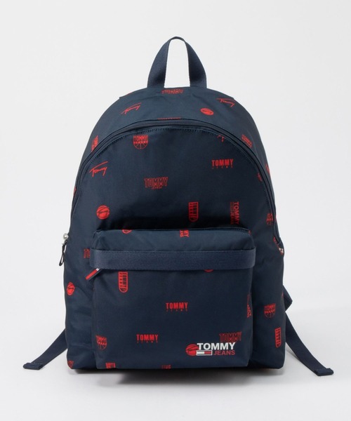 tommy jeans（トミー ジーンズ）の「TOMMY JEANS CAMPUS BACKPACKトミー ジーンズ ブランドロゴ プリント バックパック（バックパック/リュック・メンズ・ネイビー・ONE SIZE）」の4枚目の写真