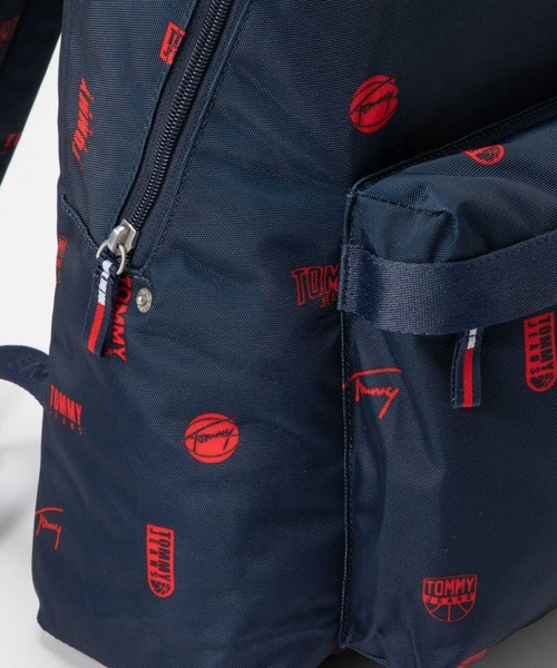tommy jeans（トミー ジーンズ）の「TOMMY JEANS CAMPUS BACKPACKトミー ジーンズ ブランドロゴ プリント バックパック（バックパック/リュック・メンズ・ネイビー・ONE SIZE）」の6枚目の写真