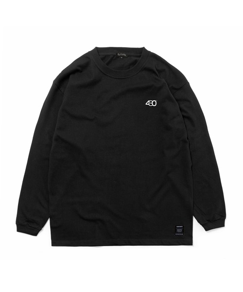 430（フォーサーティ）の「【430】SF FRAME L/S TEE（Tシャツ/カットソー・メンズ・ブラック/ホワイト/ライム・1/2/3）」の5枚目の写真