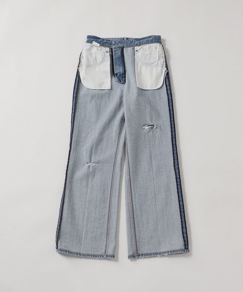 即完売！plage ヘルシーデニム　チノパン 即完売！plage ヘルシーデニム チノパン - メルカリ