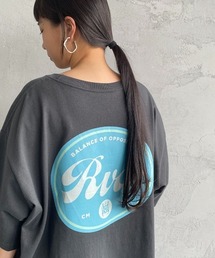 [RVCA/ルーカ] PILS サークルロゴ バックプリントTシャツ