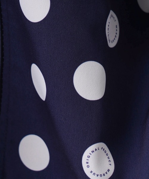 margaux（マルゴー）の「【MARGAUX】フード付ドット柄ジャケット（その他アウター・レディース・ダークネイビー・2）」の17枚目の写真