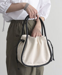 fredy emue | ループハンドルキャンバスワンショルバッグ(ショルダーバッグ)