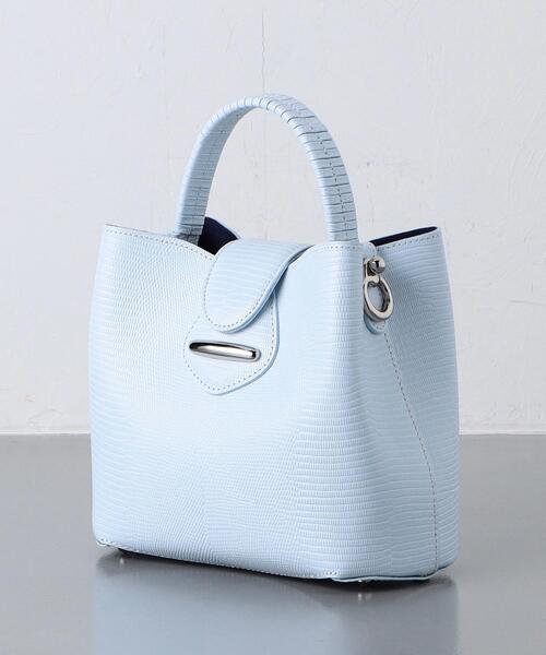 TOFF&LOADSTONE（トフアンドロードストーン）の「＜TOFF&LOADSTONE＞CAILLE 2WAY バッグ（ショルダーバッグ・レディース・オフホワイト/ライトブルー・FREE）」の12枚目の写真