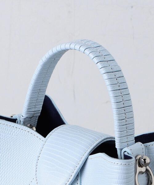 TOFF&LOADSTONE（トフアンドロードストーン）の「＜TOFF&LOADSTONE＞CAILLE 2WAY バッグ（ショルダーバッグ・レディース・オフホワイト/ライトブルー・FREE）」の4枚目の写真