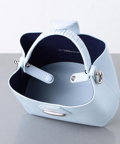 TOFF&LOADSTONE（トフアンドロードストーン）の「＜TOFF&LOADSTONE＞CAILLE 2WAY バッグ（ショルダーバッグ・レディース・オフホワイト/ライトブルー・FREE）」の6枚目の写真