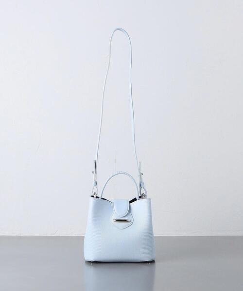 TOFF&LOADSTONE（トフアンドロードストーン）の「＜TOFF&LOADSTONE＞CAILLE 2WAY バッグ（ショルダーバッグ・レディース・オフホワイト/ライトブルー・FREE）」の7枚目の写真