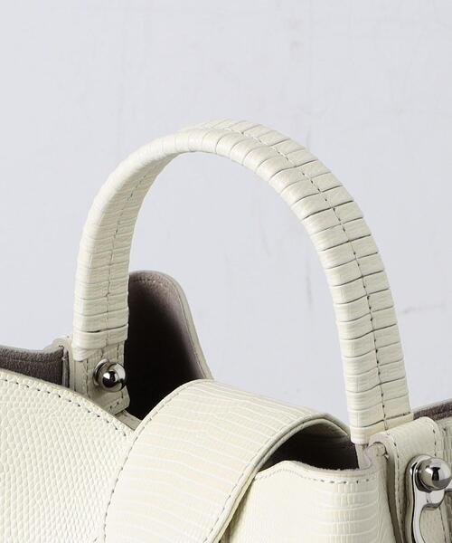 TOFF&LOADSTONE（トフアンドロードストーン）の「＜TOFF&LOADSTONE＞CAILLE 2WAY バッグ（ショルダーバッグ・レディース・オフホワイト/ライトブルー・FREE）」の5枚目の写真