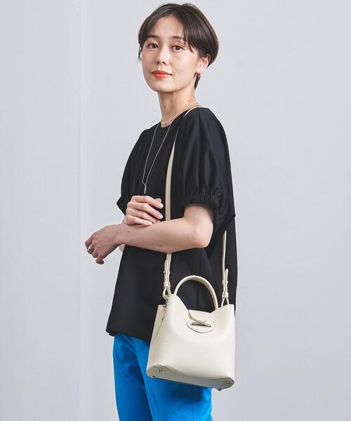 TOFF&LOADSTONE（トフアンドロードストーン）の「＜TOFF&LOADSTONE＞CAILLE 2WAY バッグ（ショルダーバッグ・レディース・オフホワイト/ライトブルー・FREE）」の21枚目の写真