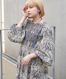 CIAOPANIC | 【Aguni/アグニ】エスニックプリント刺繍ワンピース(ワンピース)