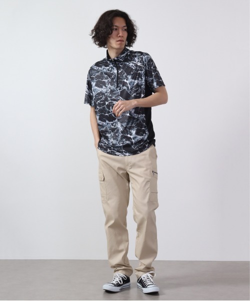 FUNALIVE(ファンアライブ)の「PIRARUCU 冷感プリント半袖ZIP(Tシャツ/カットソー・メンズ・ホワイト系その他/ブラック系その他・LL/3L/L/M)」の16枚目の写真