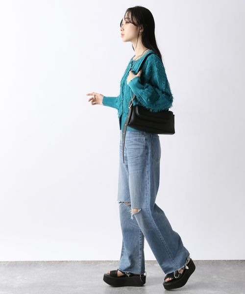 JEANASIS(ジーナシス)の「ウエスタンベルトサンダル/196787(サンダル・レディース・ブラック/ホワイト・MEDIUM/LARGE)」の17枚目の写真