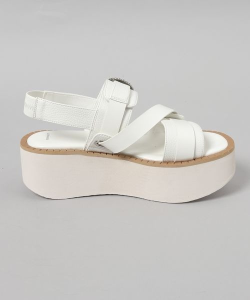 JEANASIS(ジーナシス)の「ウエスタンベルトサンダル/196787(サンダル・レディース・ブラック/ホワイト・MEDIUM/LARGE)」の16枚目の写真