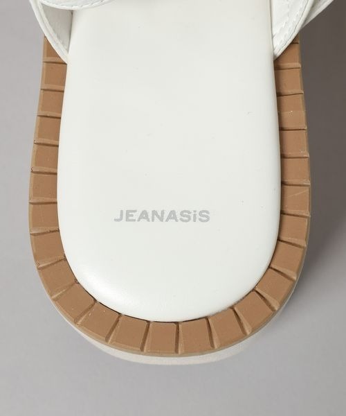 JEANASIS(ジーナシス)の「ウエスタンベルトサンダル/196787(サンダル・レディース・ブラック/ホワイト・MEDIUM/LARGE)」の8枚目の写真