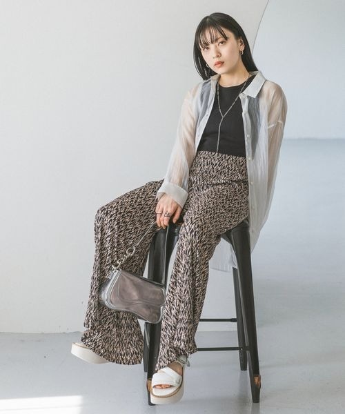 JEANASIS(ジーナシス)の「ウエスタンベルトサンダル/196787(サンダル・レディース・ブラック/ホワイト・MEDIUM/LARGE)」の19枚目の写真