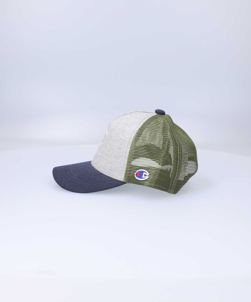Champion(チャンピオン)の「【Champion】CHロゴメッシュキャップ(キャップ・キッズ・ネイビー/ブラック/グリーン・ONE SIZE)」の13枚目の写真