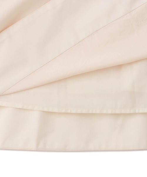 N.（N. Natural Beauty Basic）（エヌエヌナチュラルビューティーベーシック）の「◆ウエストタック脇ボタンノースリーブワンピース（ワンピース・レディース・クリーム/ブラック/ベージュ・SMALL/MEDIUM）」の5枚目の写真