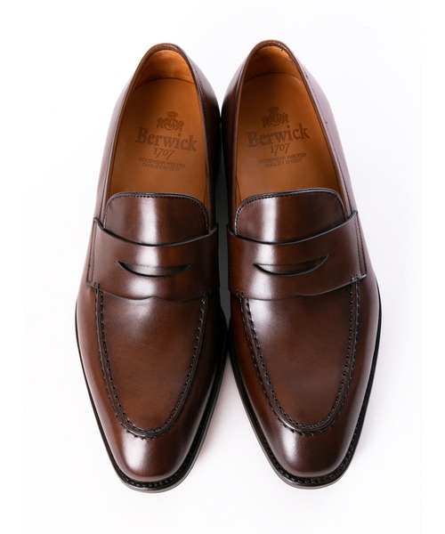 バーウィック　タッセルローファー Berwick - Black Calf Tassel Loafers / バーウィック